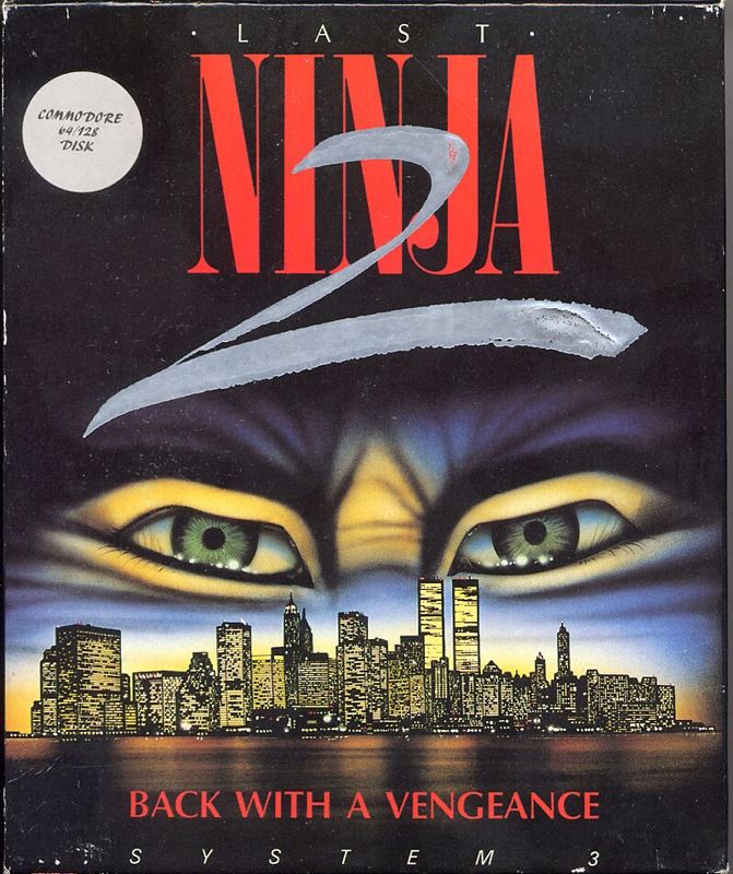 Last Ninja 2: Back With a Vengeance box art for Atari ST